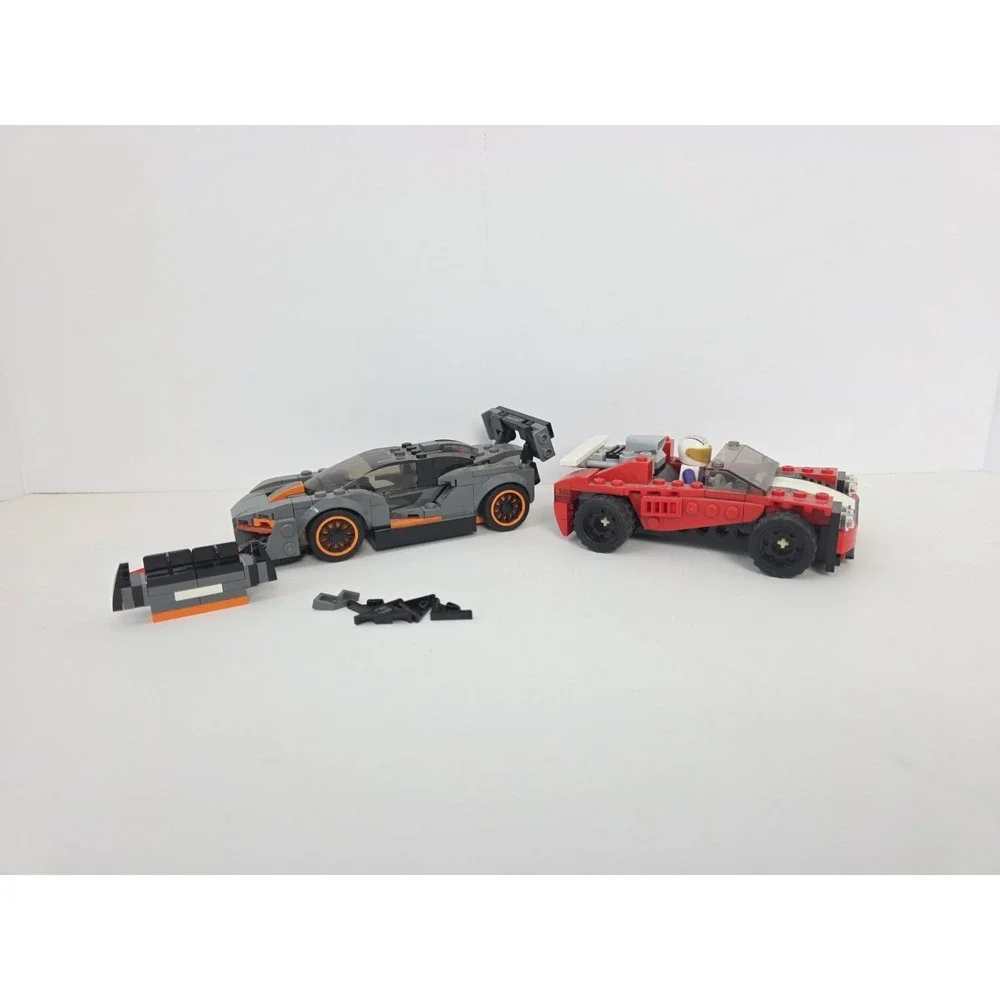 Lego car pair Creator Car Speed Champion Mcclaren